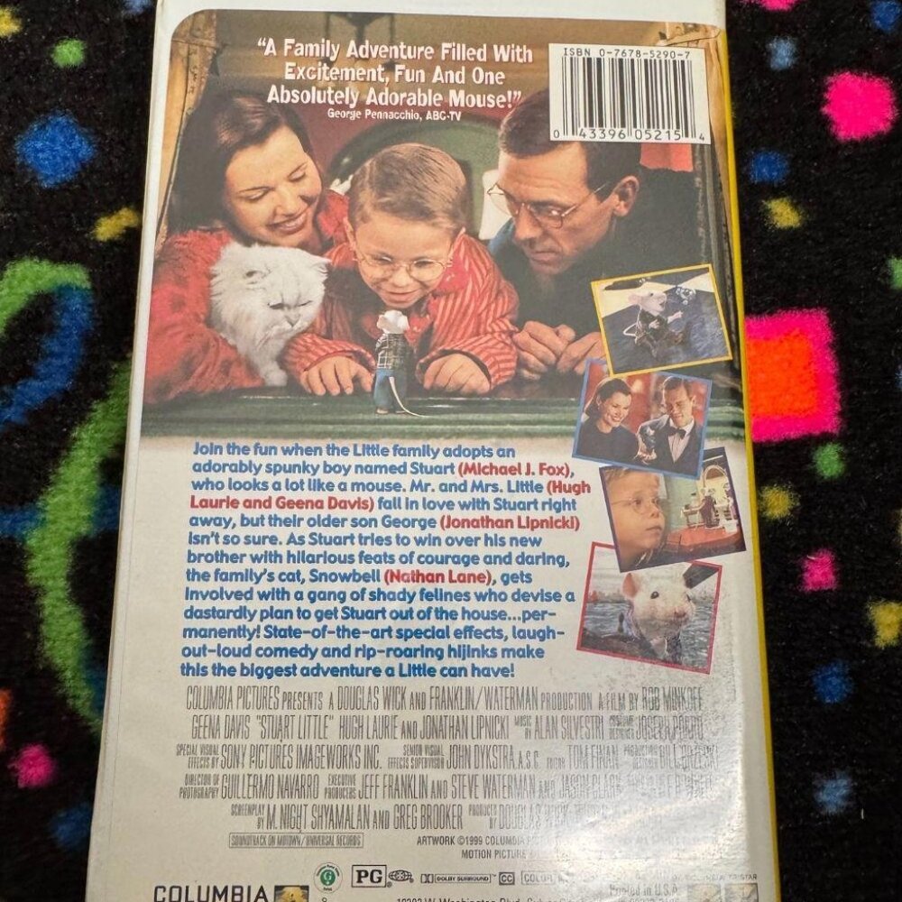 STUART LITTLE VHS - Picture 2 of 3